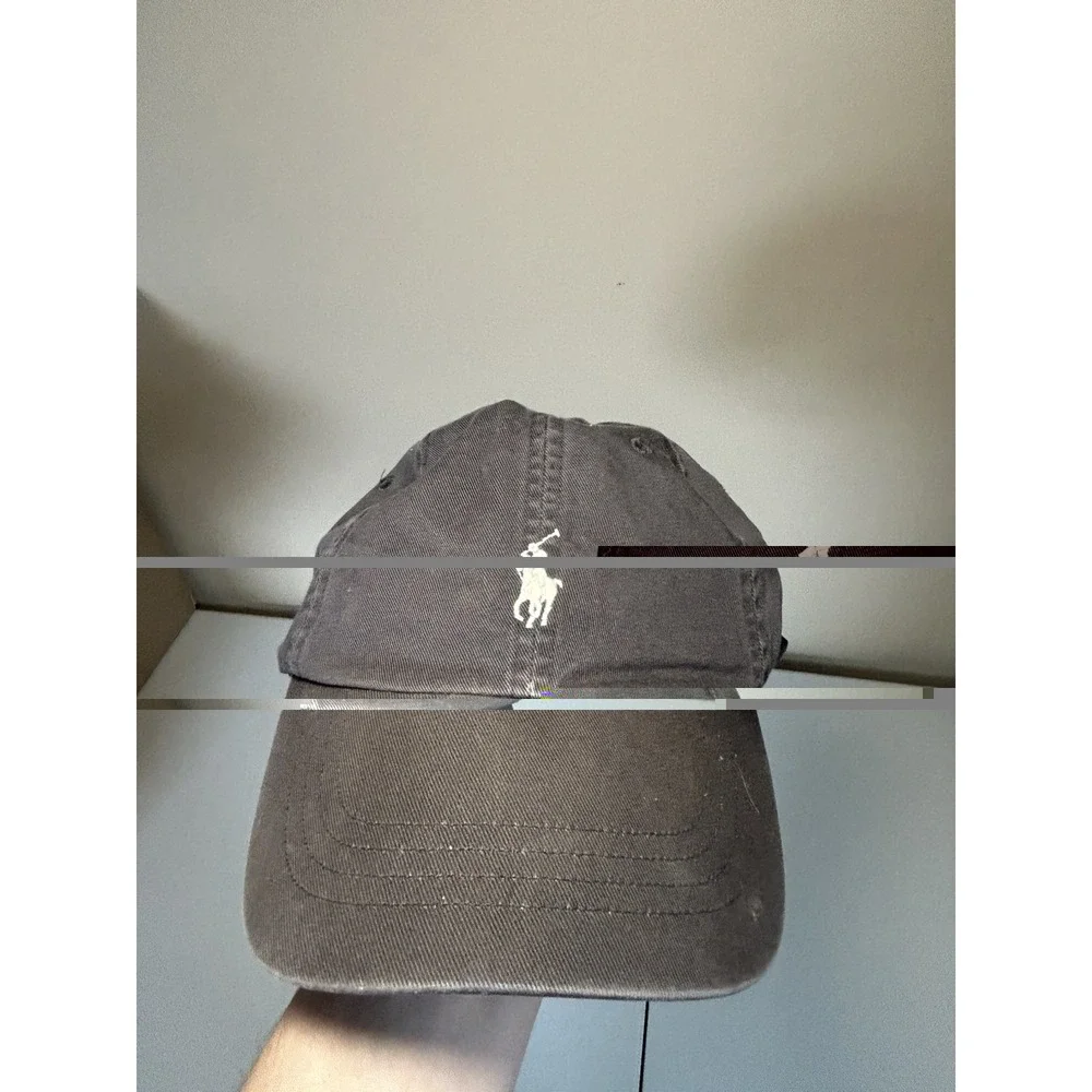 Polo/Ralph Lauren Black or Charcoal Men's Adjustable Hat